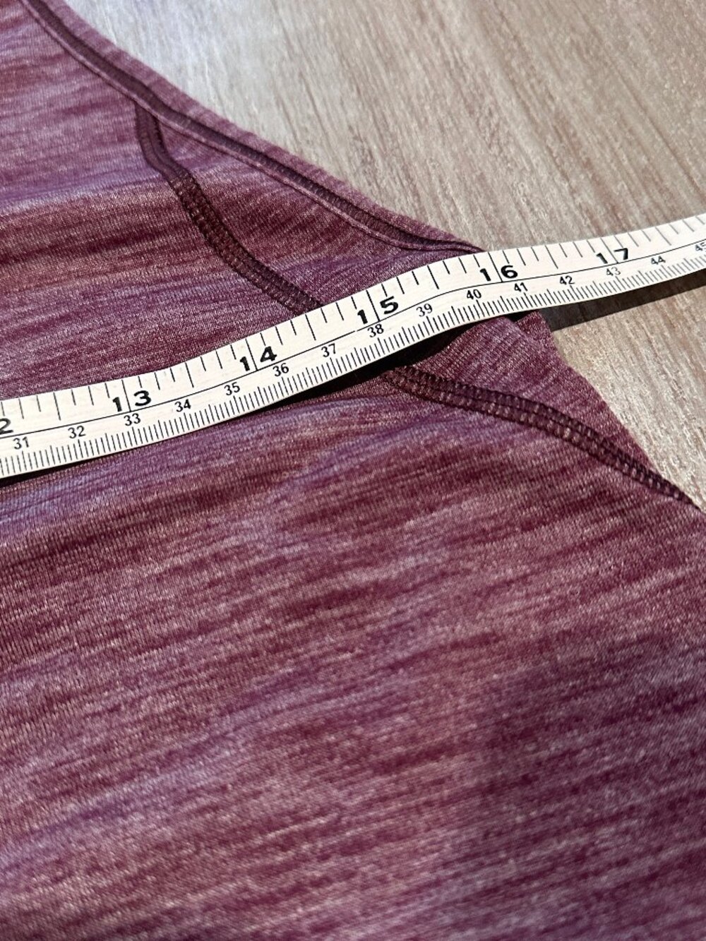 Lululemon Train Times Tank Heathered Dark Adobe Racerback Top Size 6 - Picture 6 of 9
